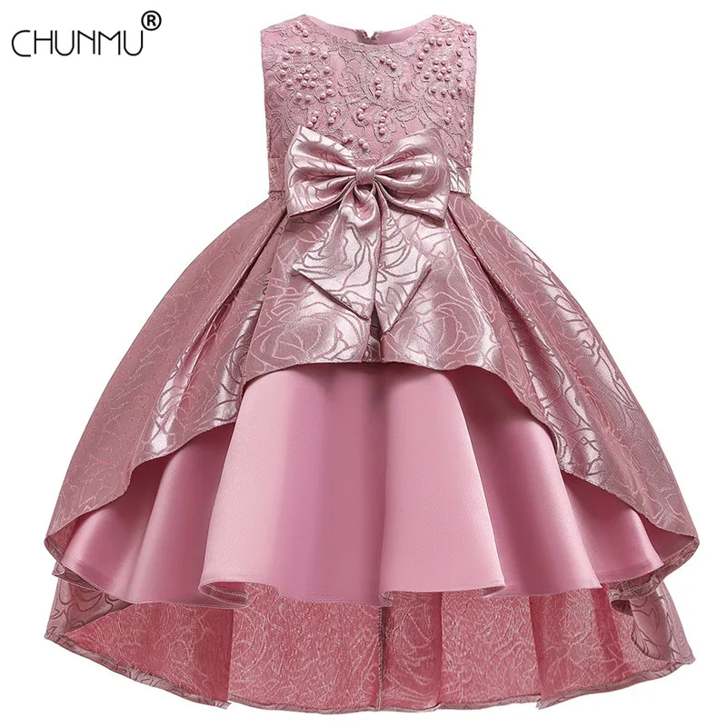 

Beads Flower Girls Dress Princess Elegant Children Party Wedding Dress Lace Tutu Kids Dresses for Girls Birthday Dress Vestido