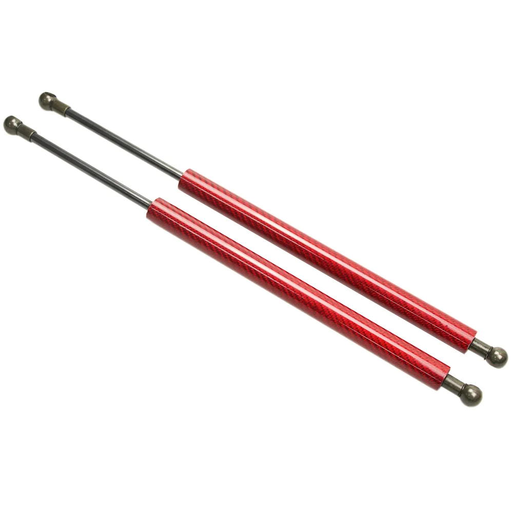 red carbon fiber Для Honda Stepwgn- шрифт капота изменение углеродного волокна газовые стойки подъем поддержка Амортизатор аксессуары для амортизаторов амортизатор - Цвет: red carbon fiber