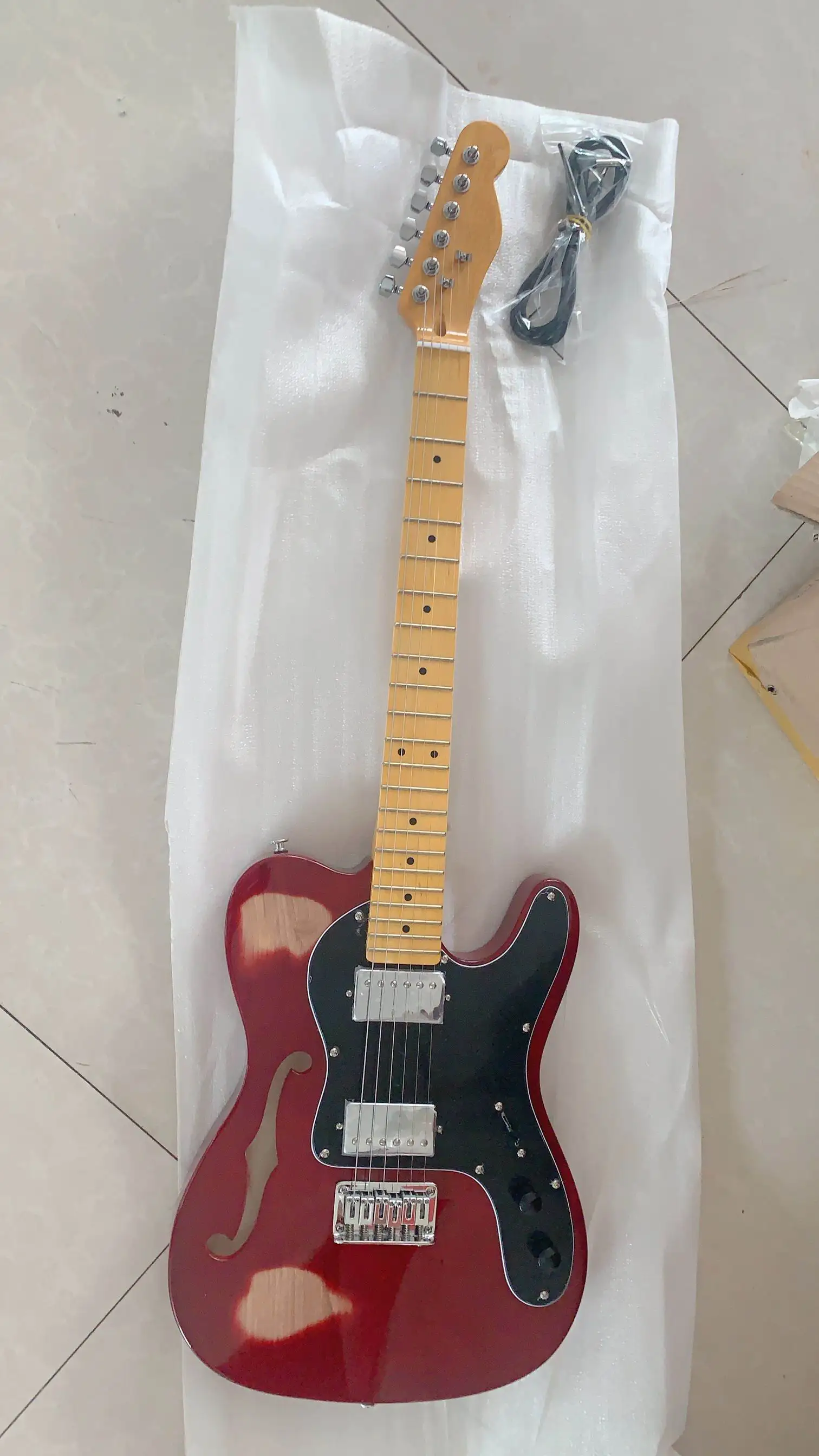 Бесплатная доставка Новое поступление 6 строка электрогитара Tel реликвия