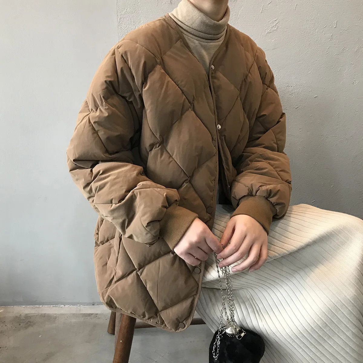 

2021 spring and autumn high quality women's cotton padded clothes