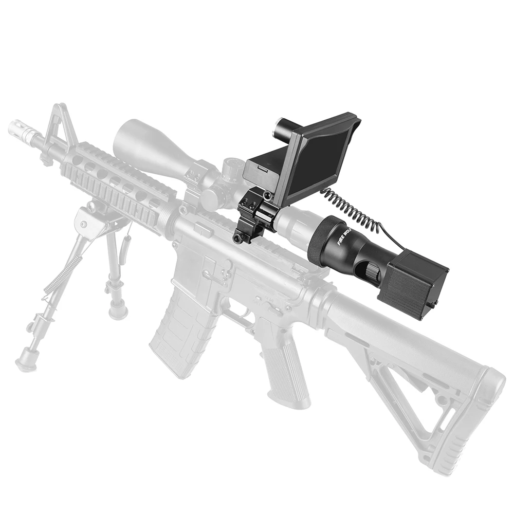 Инфракрасный фонарик Fire Wolf 850nm 5 дюймов ЖК-дисплей ночное видение уличный