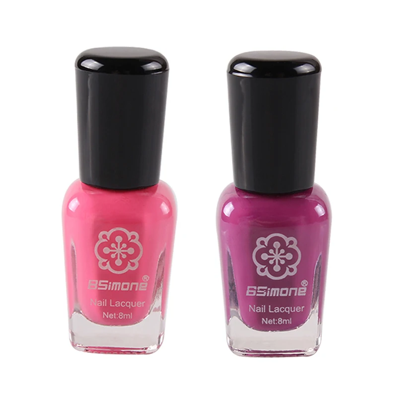 Bsimone Nude серия лак для ногтей 8 мл отклеивается чистый цвет розовый разноцветный