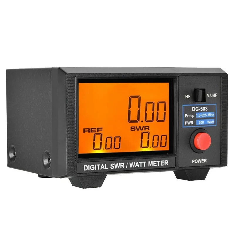 

Genuine NISSEI DG-503 Power Meter 1.6-525Mhz Short Wave UV Standing Wave Meter SWR Digital Power Meter DG503 for Two Way Radio