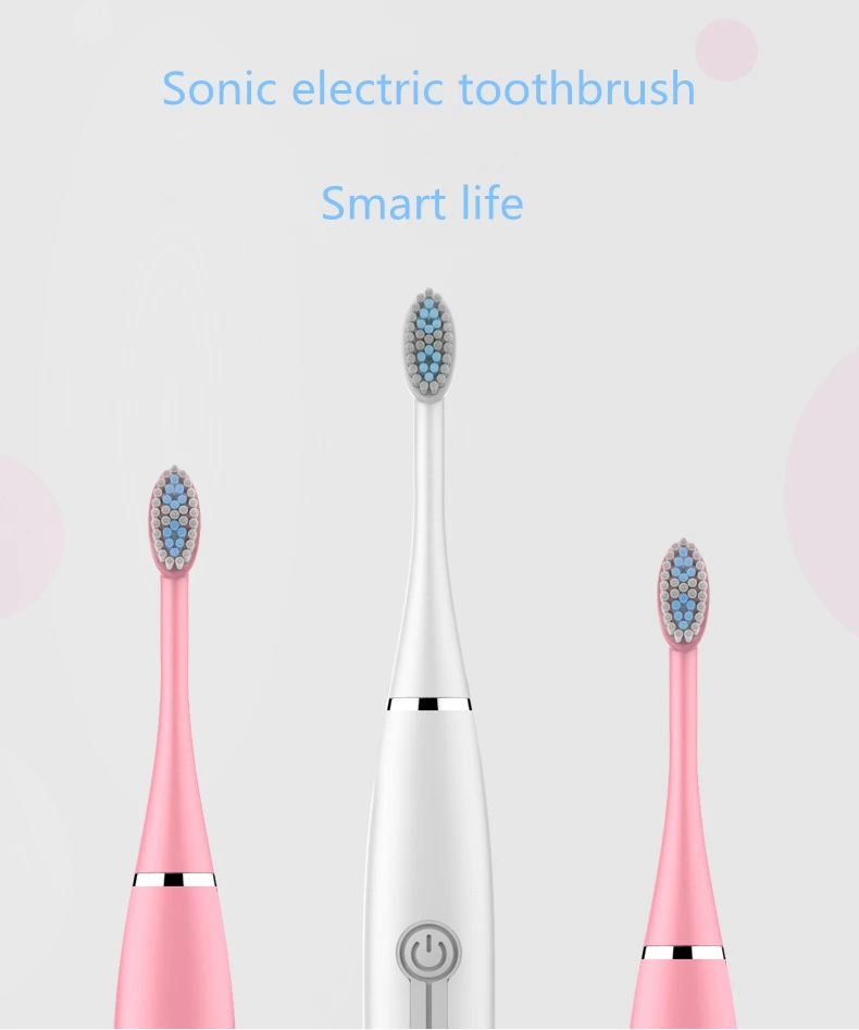 

Прямая поставка от производителя camfutr W9, Новая мягкая зубная щетка для взрослых, водонепроницаемая Подарочная электрическая зубная щетка