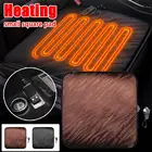 Автомобильная подушка сиденья с подогревом подогреватель стула с USB-разъемом, 12 В, чехол на сиденье с подогревом, нескользящая Подогреваемая Подушка для стула, автомобильные принадлежности, для дома и офиса