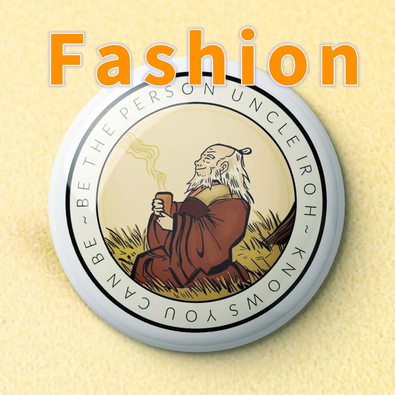 

Motivation From Uncle Iroh nml Soft Enamel Pin Lover Creative Decor Jewelry Women Collar Clothes Cute Badge Lapel Pin Gift