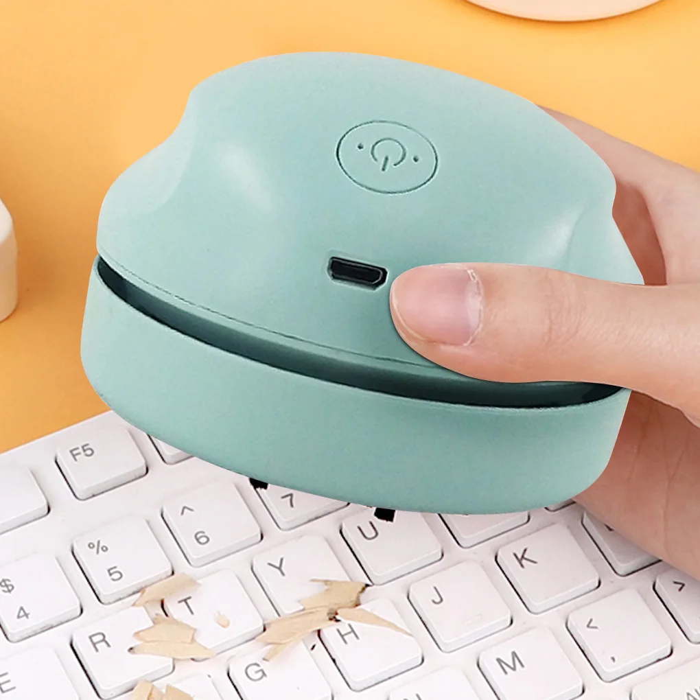 

Портативный беспроводной пылесос для рабочего стола, ручное устройство для удаления пыли, Домашний Настольный пылесос случайного цвета