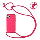 Ремешок шнур цепь телефон сексуальное ожерелье ремешок Мобильный телефон чехол для переноски Чехол для iPhone X XS XR 7Plus 11 Pro Max