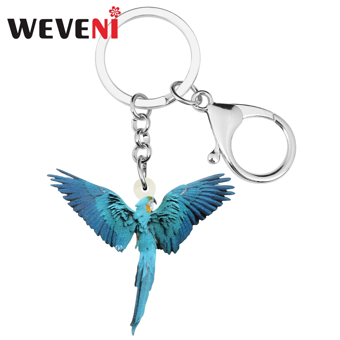 ARWA акриловые брелки с изображением попугая летающего Макау большие длинные птиц