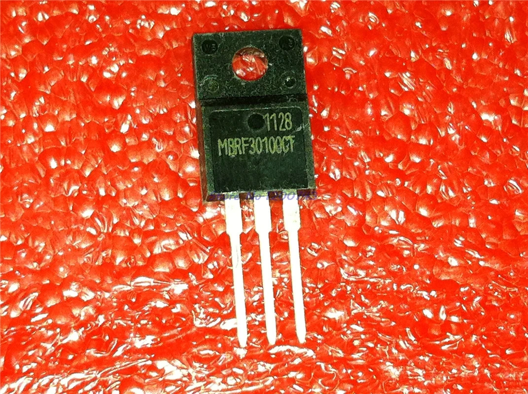 10 шт./лот MBRF30100CT TO 220F 30100CT MBRF30100 220 30A 100В|Интегральные схемы| |