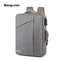casual business men computer backpack light laptop bag 2022 new lady anti theft travel backpack gray 15 6 inch wear resisting