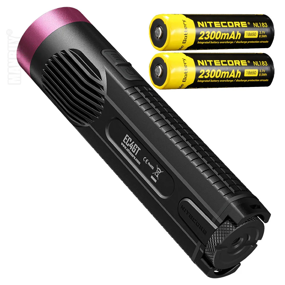 10% скидка NITECORE EC4GT красный ограниченный выпуск удобный портативный лм излучатель