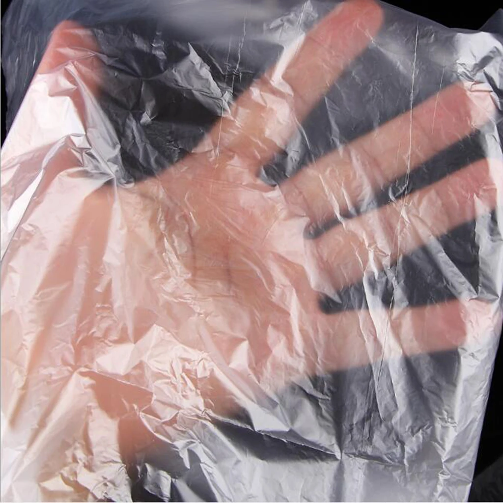 50 шт. одноразовые накидки для салона волос Водонепроницаемый Фартук платье