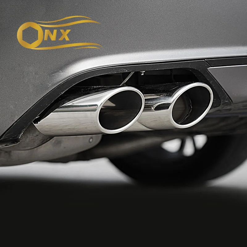Car stainless steel exhaust pipe tail throat modification four-out tail throat decoration For 10th generation Accord AK inspire