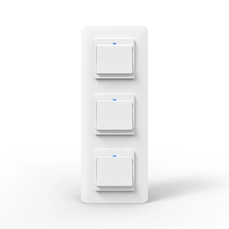 2/3 отверстия Пластиковая настенная крышка переключателя защитная коробка