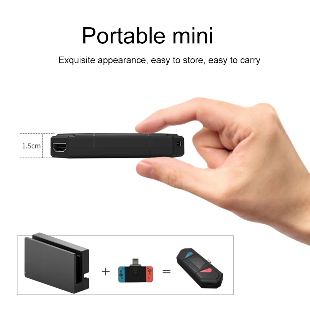 Bluetooth 5 0 передатчик Беспроводная аудио гарнитура USB Type C адаптер для переключателя