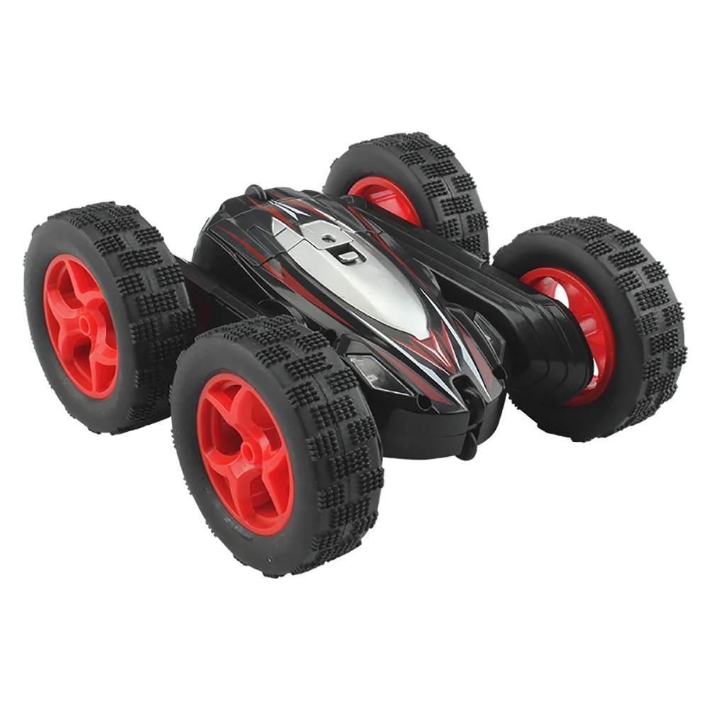 4WD 2,4G RC высокая скорость 360 градусов флип спин гоночный трюк автомобиль с светодиодный игрушка для детей хорошая защита от помех