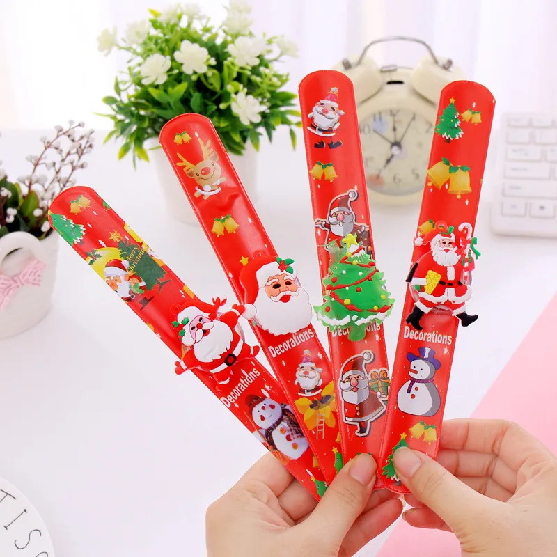 Браслет со светящимися светодиодами Рождественский браслет светящаяся игрушка