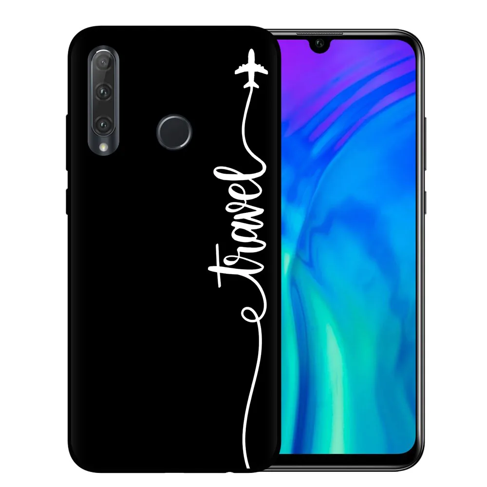 Мягкий силиконовый чехол для телефона Huawei Honor 10 20 Lite Pro 10i 8X 8C 9X P30 World Map Travel