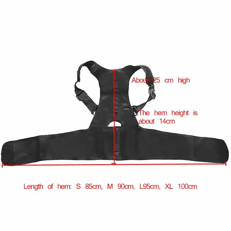 

Corset Posture Corrector Back Support Belt Lumbar Support Straight Correction Male Female Adjustable Magnetic Adjustable Bending