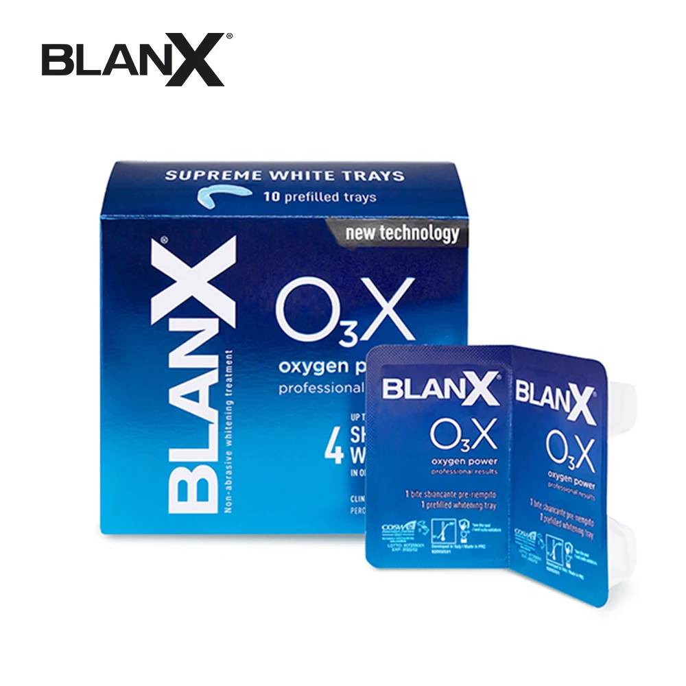 Отбеливающие капы BlanX O3X Сила Кислорода|Отбеливание зубов| |