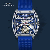 guanqin mens watches automatic watch for men mechanical wristwatches top brand luxury stainless steel sport clock reloj hombre
