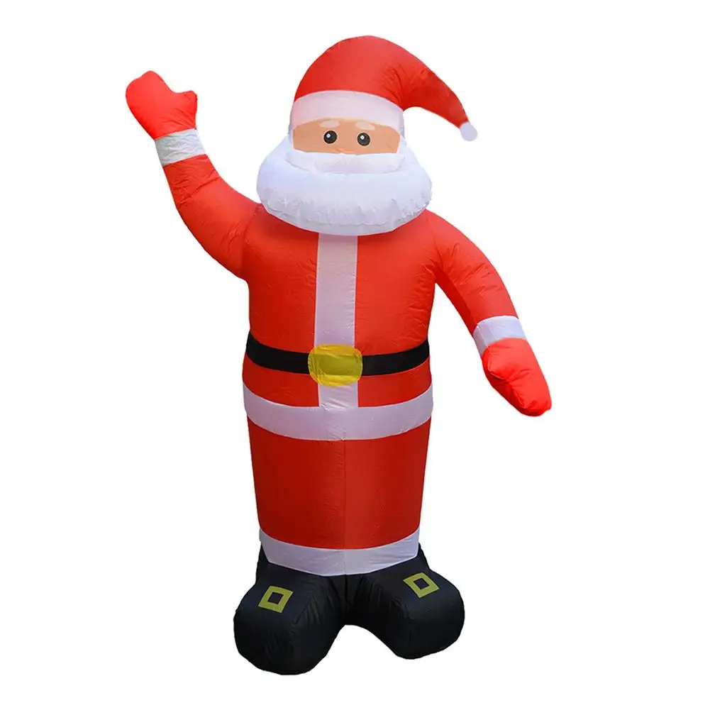 

Christmas Inflatables Outdoor Electric Santa Claus Inflatable Decorations Santa Blow-Up Yard Decoration Perfect Christmas Gif
