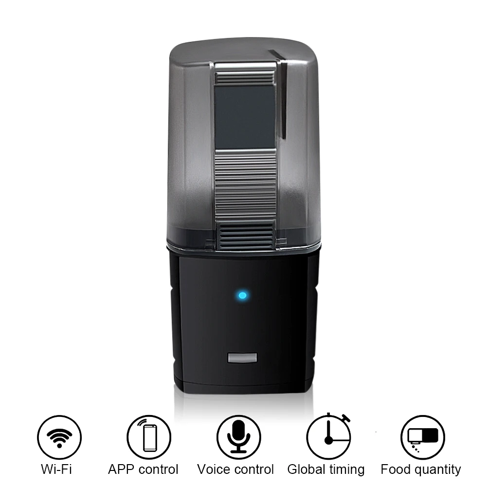Аквариумный Wi Fi Фидер для рыб Автоматический фидер автоматический таймер подачи
