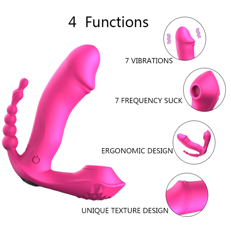 Переносной фаллоимитатор с подогревом вибратор присоска на клитор G-Spot