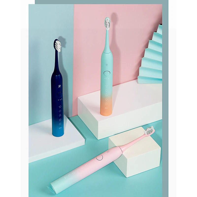 Электрическая зубная щетка IPX8 перезаряжаемая водонепроницаемая автоматическая