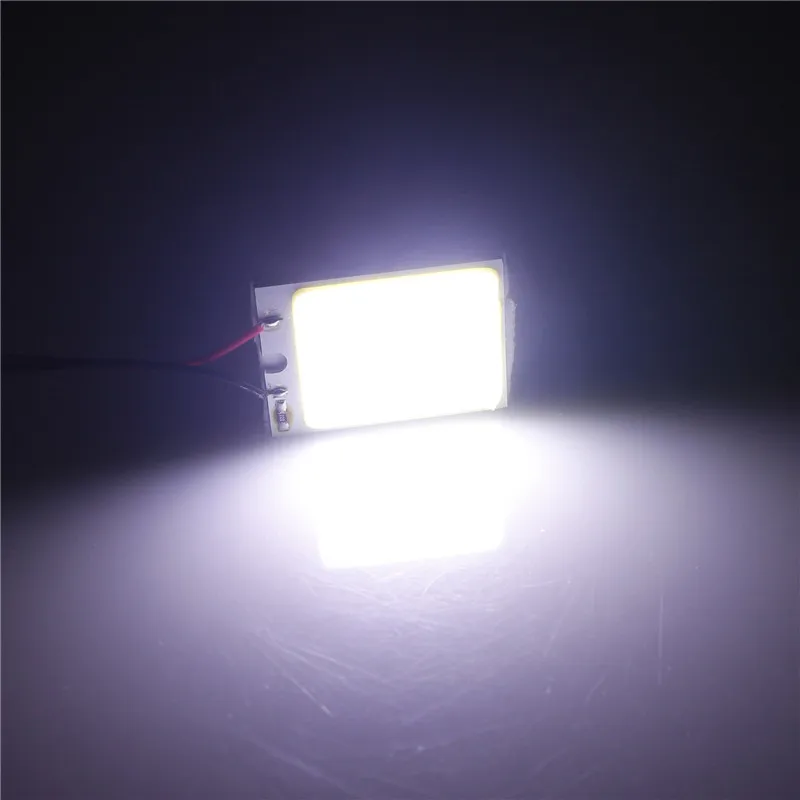 2xвысокое качество COB светодиодный светильник-панель супер белая автомобильная