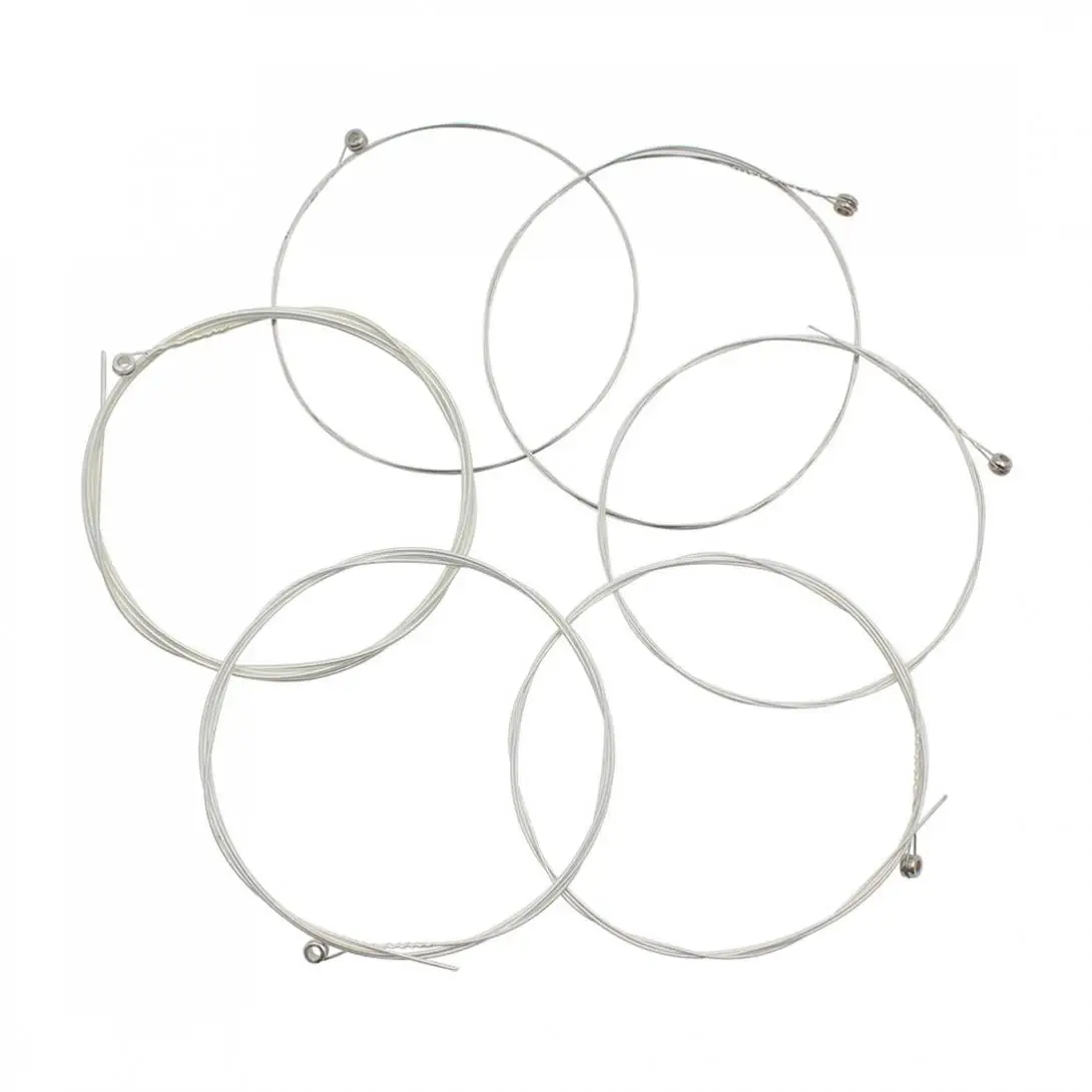 Струны для гитары посеребренные музыкальные инструмента Замена акустической 0 010