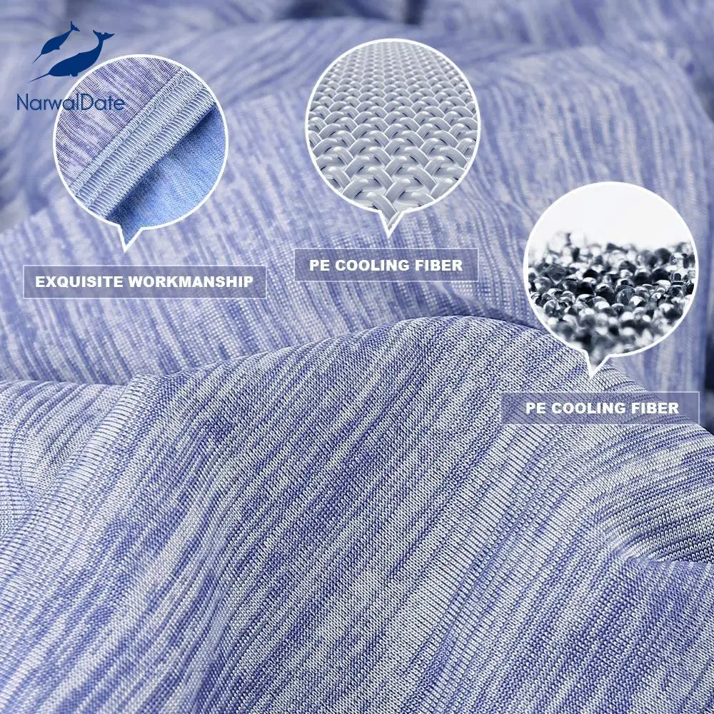 Охлаждающее утяжеленное одеяло Cool to Touch Tech нейлоновое охлаждающее волокно