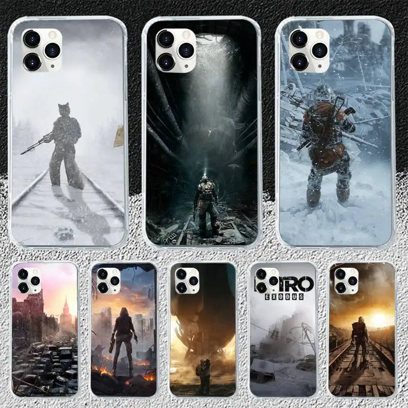 

Metro 2033 Exodus Game Phone Case for iphone 12 13 Mini SE 2020 5 5S 6 6S Plus 7 8 Plus X XR XS 11 Pro Max Fundas Coque cover