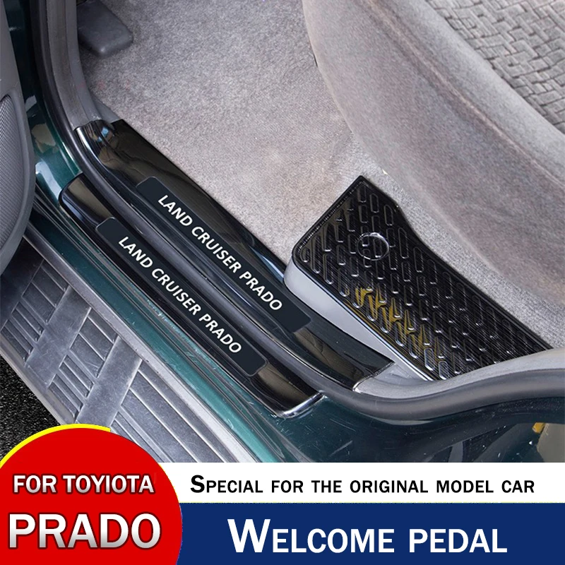 

For Toyota Land Cruiser Prado Welcome Pedal 2003~2009 LC120 Threshold Modification Accessories Prado Car Door Exterior Parts