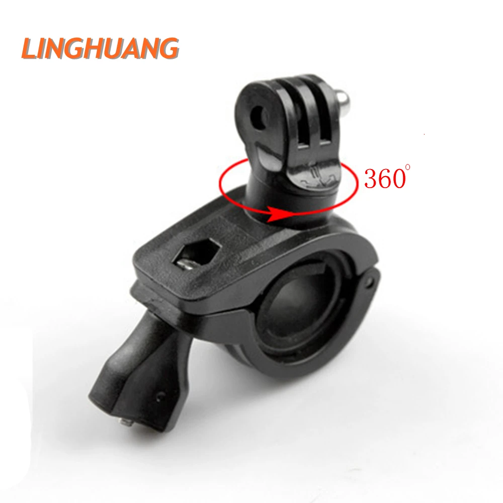 Вращающийся держатель для велосипедного руля адаптер штатива крепление на