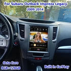 Автомобильная стереосистема 8 + 128 Гб ПЗУ Android для Subaru Outback Impreza Legacy 2009-2014 LHD GPS Тесла экран навигация автомобильное радио