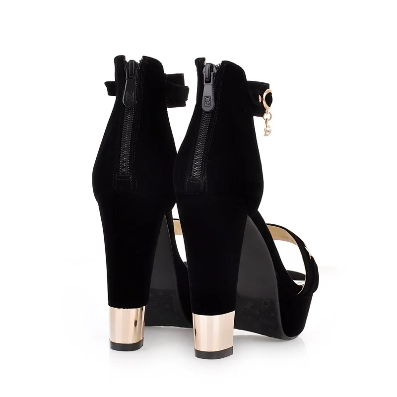 Большие размеры Женские босоножки на платформе Повседневные Вечерние туфли из