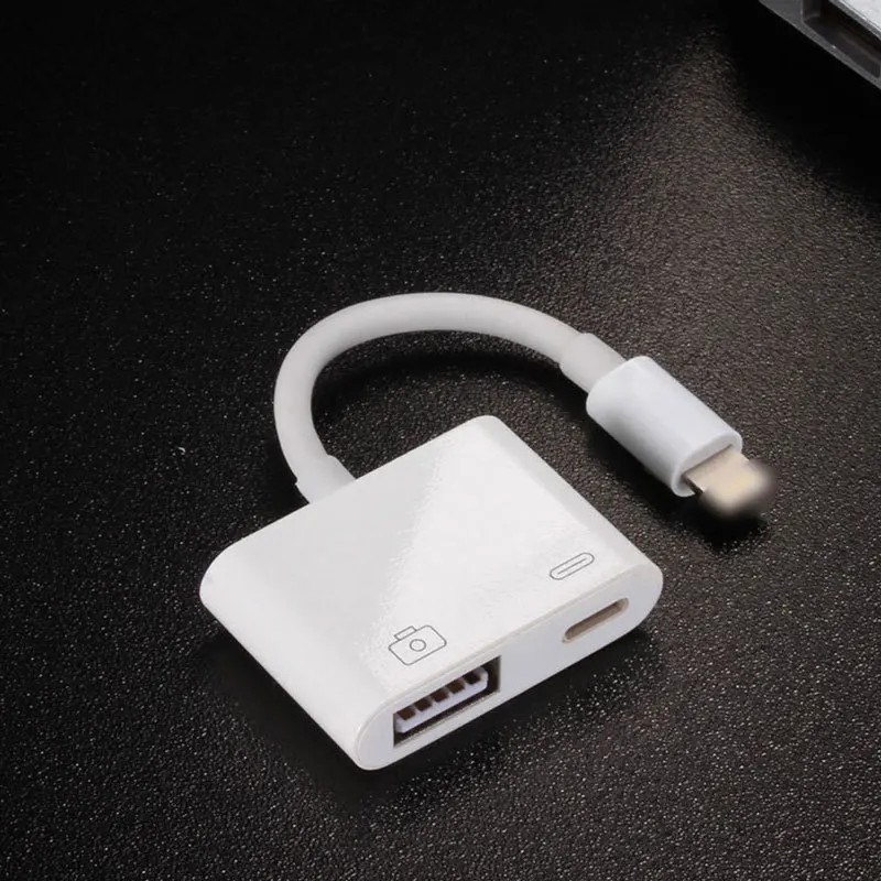 OTG адаптер для iphone X 7 8 6 5 Plus XS MAX XR Синхронизация данных зарядное устройство Lightning
