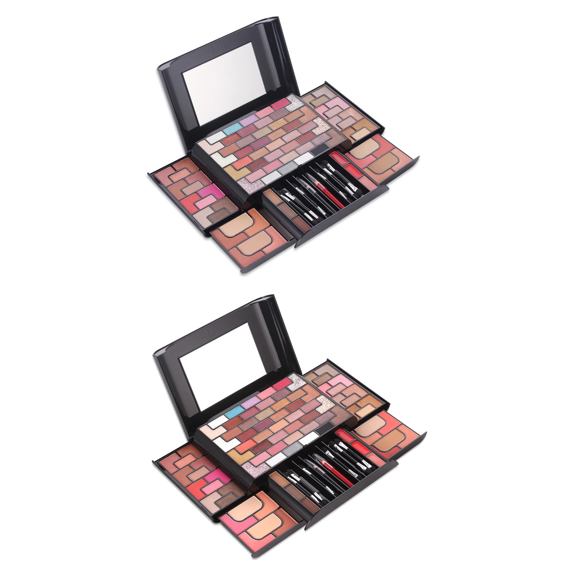 MISS ROSE палитра теней для век 68 цветов матовые тени блестящая пудра макияж глаз Nudes