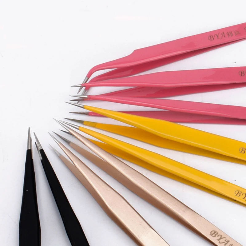 Многоцветные пинцеты из нержавеющей стали инструменты для сбора птичьего гнезда