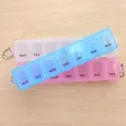 1 шт., органайзер для хранения таблеток, 3 цвета