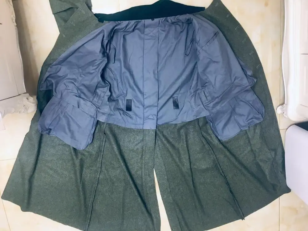 Немецкая армия Второй мировой войны WH M36 полевое серое шерстяное пальто военная