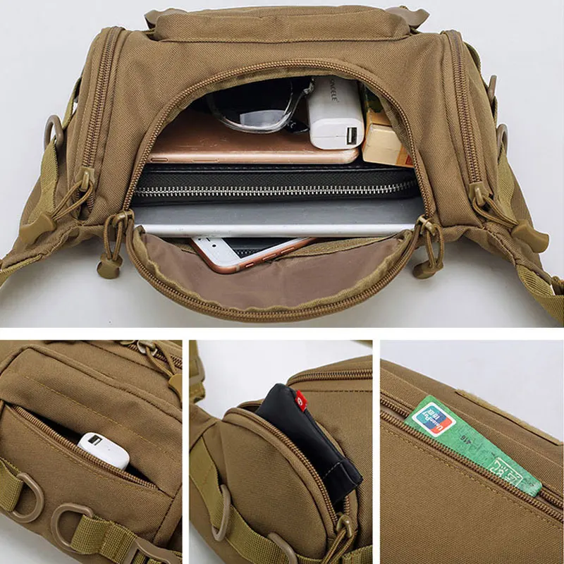 Походная тактическая поясная сумка военный рюкзак многофункциональная на одно
