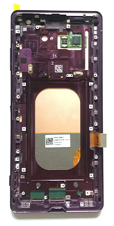 6,5 дюймов для sony XZ3 ЖК-дисплей кодирующий преобразователь сенсорного экрана в сборе запасные части No Dead Pixe заводская цена - Цвет: Purple with Frame