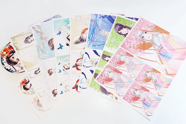 Manga Drawing Art Books libro da colorare per adulti principianti fumetti  disegnati a mano bellissimo quaderno di esercizi di pittura in stile antico  - AliExpress