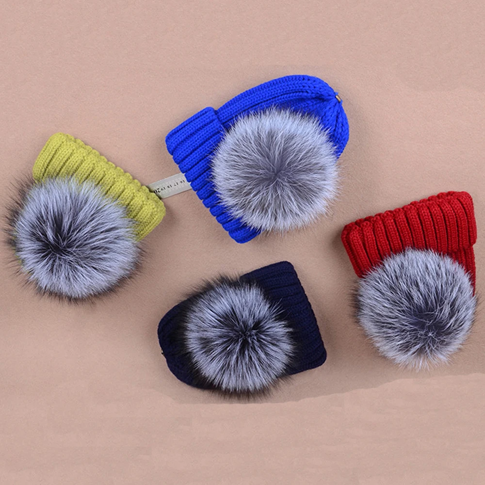 Помпоны из натурального Лисьего меха в стиле Баттон помпоны лисьего натуральный