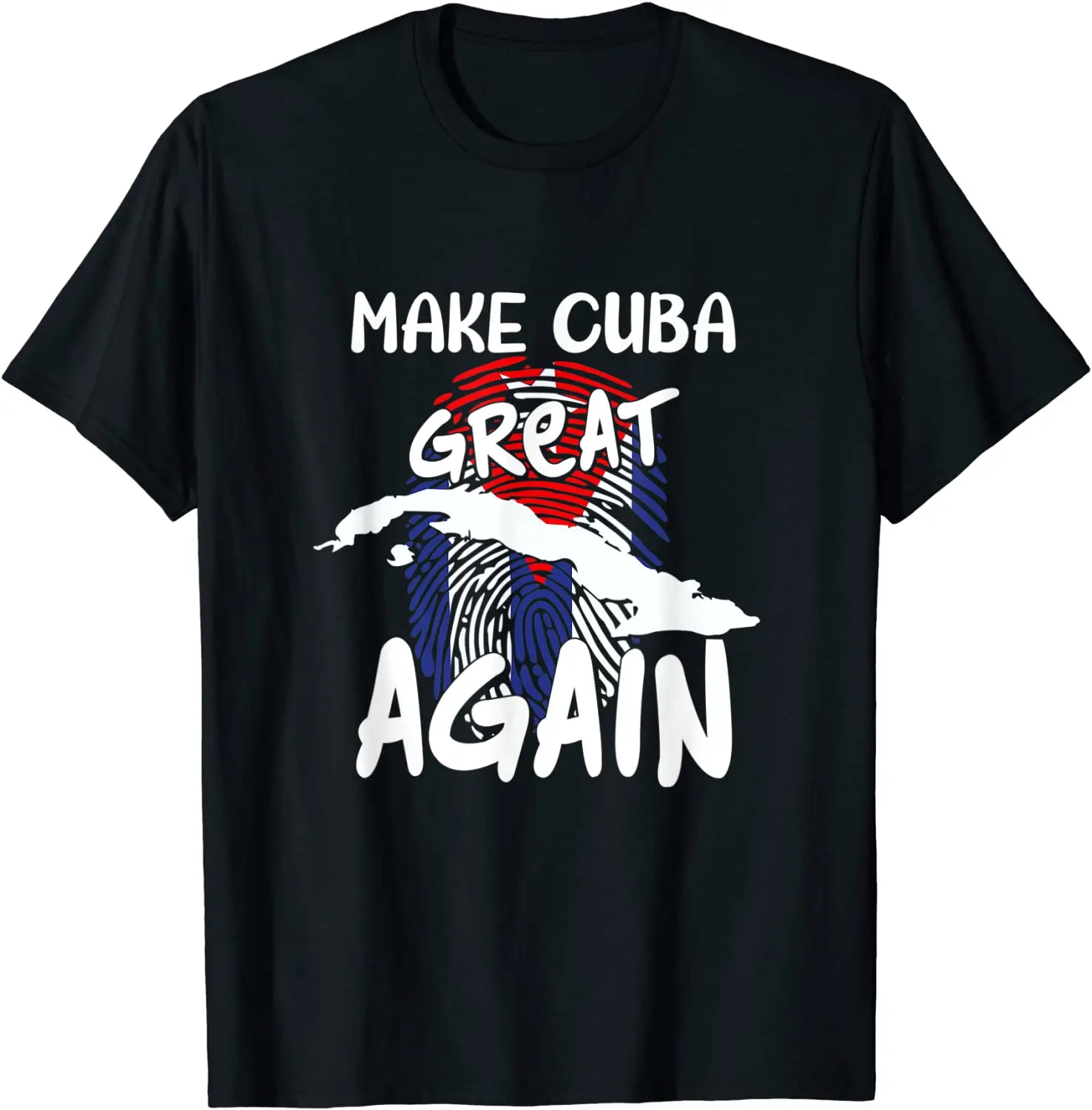 

Футболка унисекс с кубинским флагом