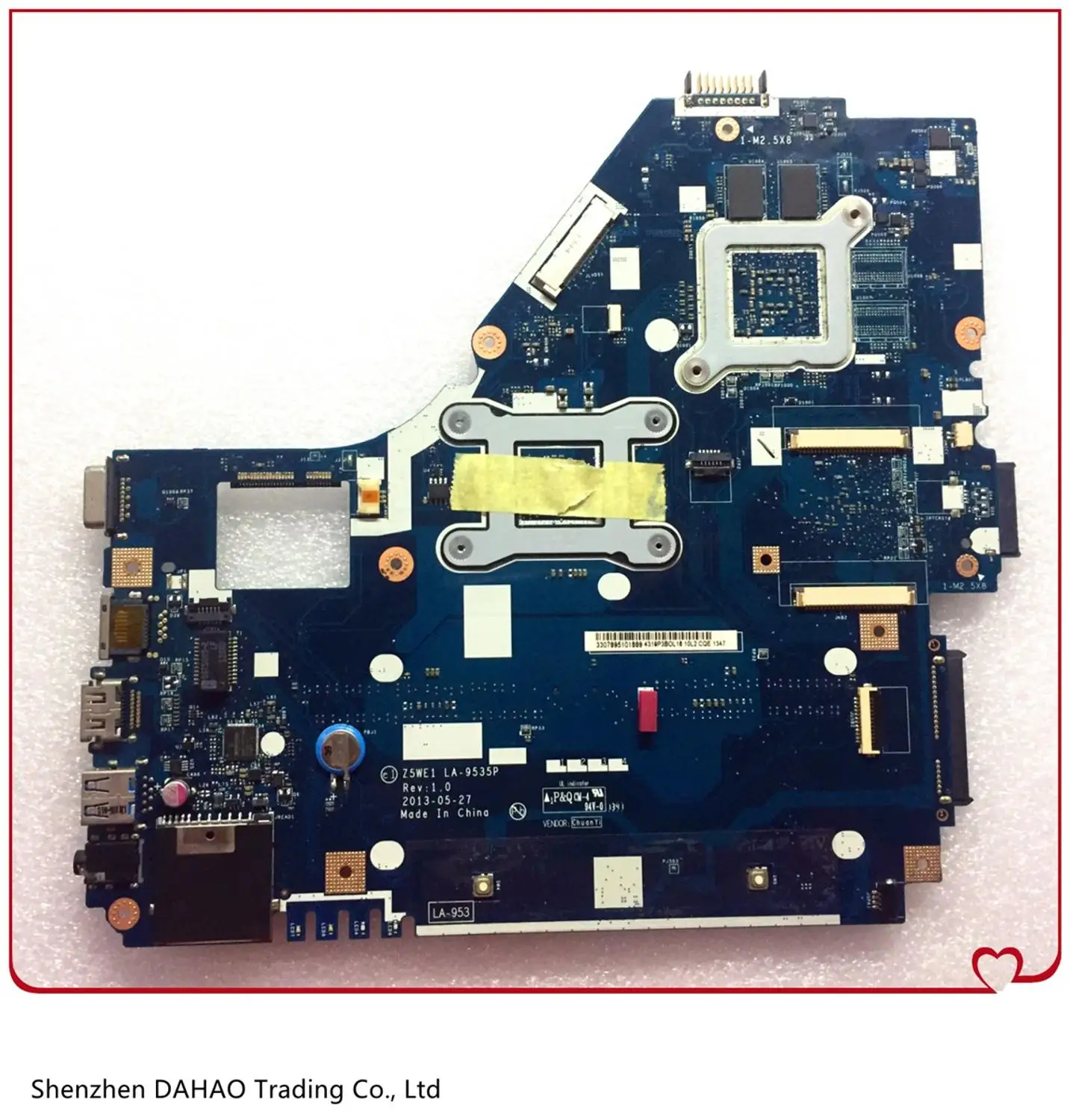 

Z5WE1 LA-9535P NBMES11001 NB.MES11.001 for ACER E1-570 E1-570G notebook motherboard CPU i3 3217U GT740M/GT720M 100% test work