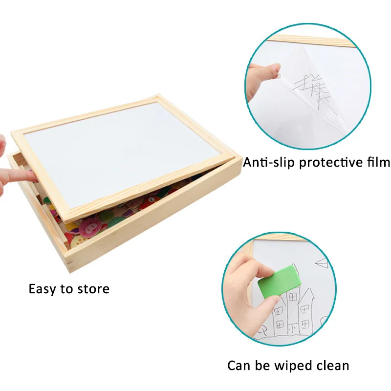 100 + шт деревянная магнитная головоломка фигурка/Животные/автомобиль/цирк доска